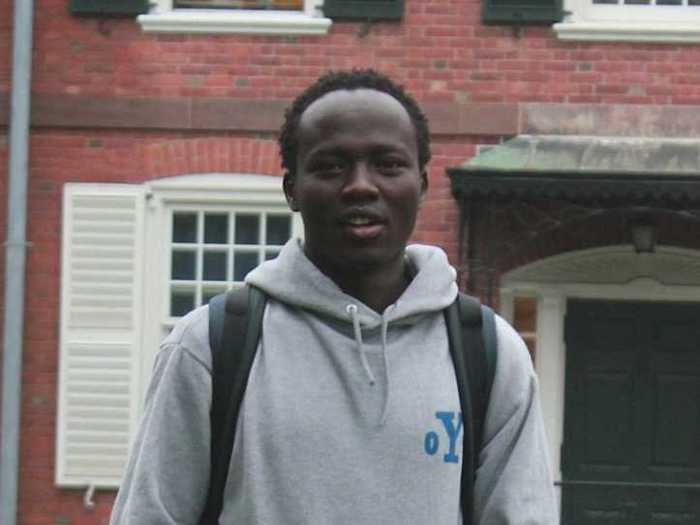 Paul Lorem is an orphan from South Sudan who want to help rebuild his country after graduation.