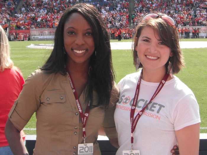 Jessica Matthews and Julia Silverman created a soccer ball that can be used as a portable power source.