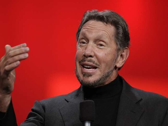 It took Larry Ellison a bit longer than the others to find his calling...