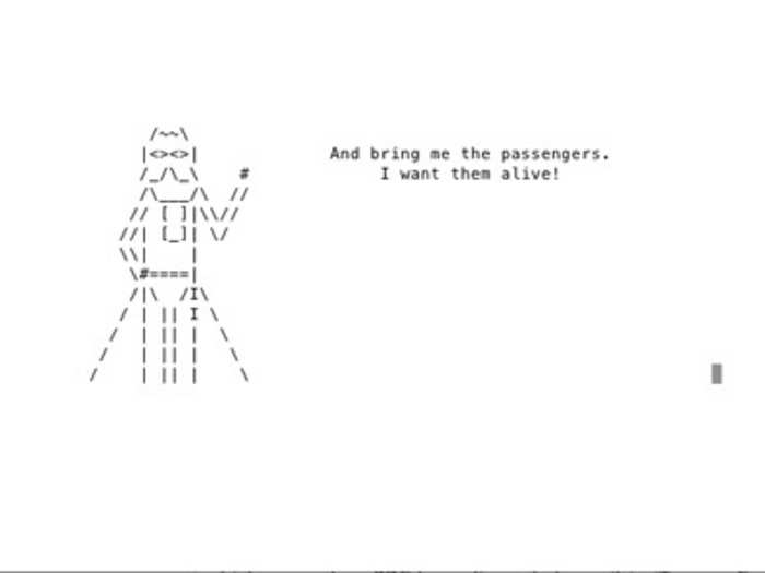 BONUS: Star Wars in ASCII