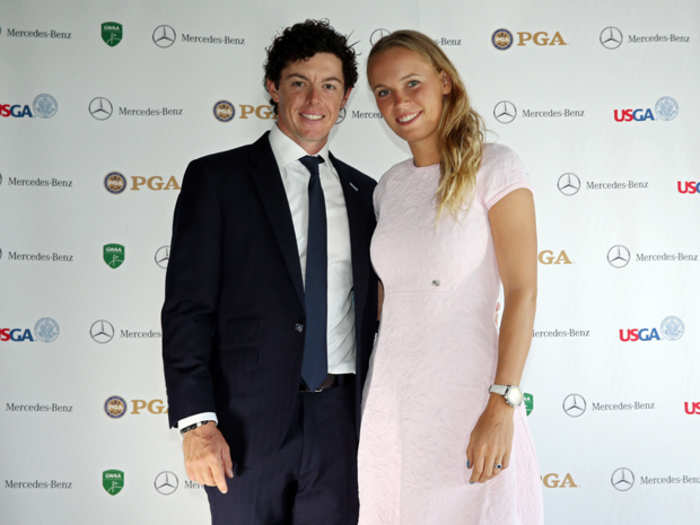 The pair also went to the US Golf Writers Dinner together at the Masters