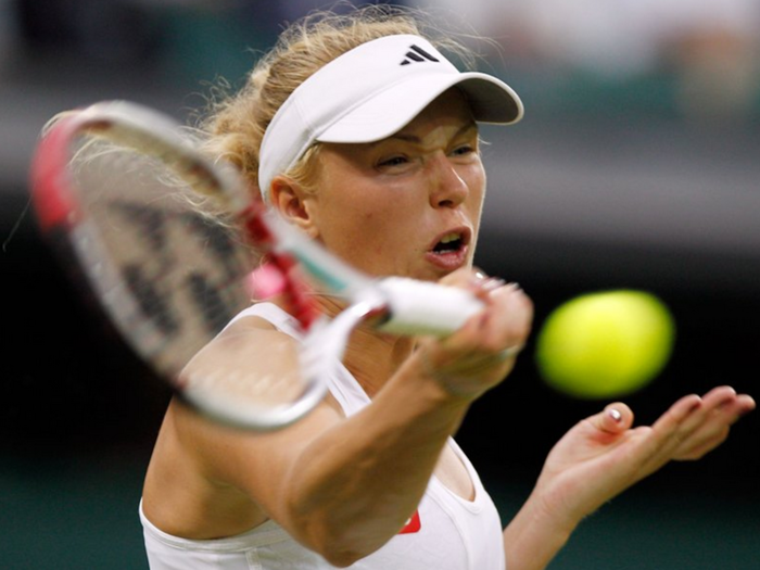 Wozniacki is a fierce athlete herself. She was formerly ranked the #1 tennis player in the world