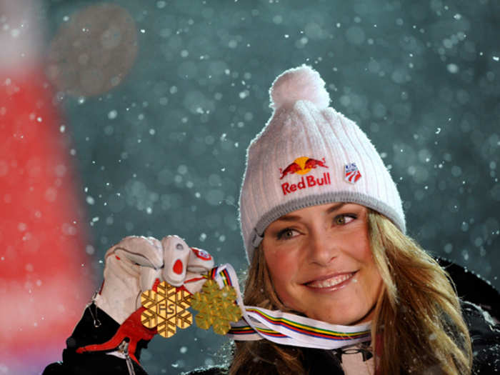 Vonn is also an incredible skier and will be competing in the 2014 Winter Olympics