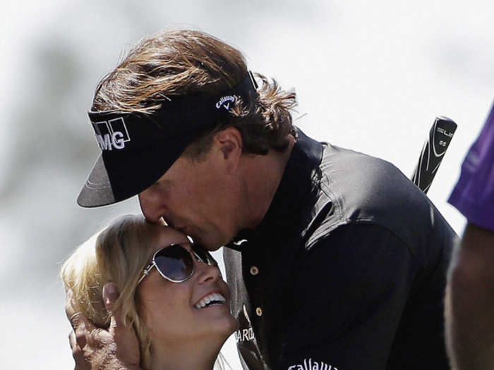 Amy Mickelson has been married to Phil since 1996