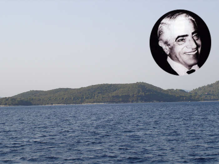 Skorpios Island, off the coast of Greece, was the private island of the late Greek shipping billionaire Aristotle Onassis. It just sold to a Russian billionaire for $153 million.