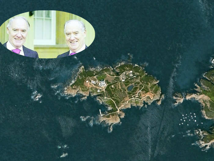 Billionaire British businessmen (and twins) David and Frederick Barclay bought Brecqhou, one of the Channel Islands, in 1993.