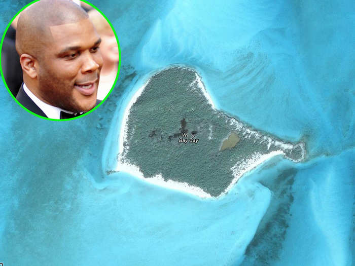 Director/producer Tyler Perry bought White Bay Cay, a 25-acre island in the Bahamas, in 2009. He was reported to be building it out with a home and guest bungalows.