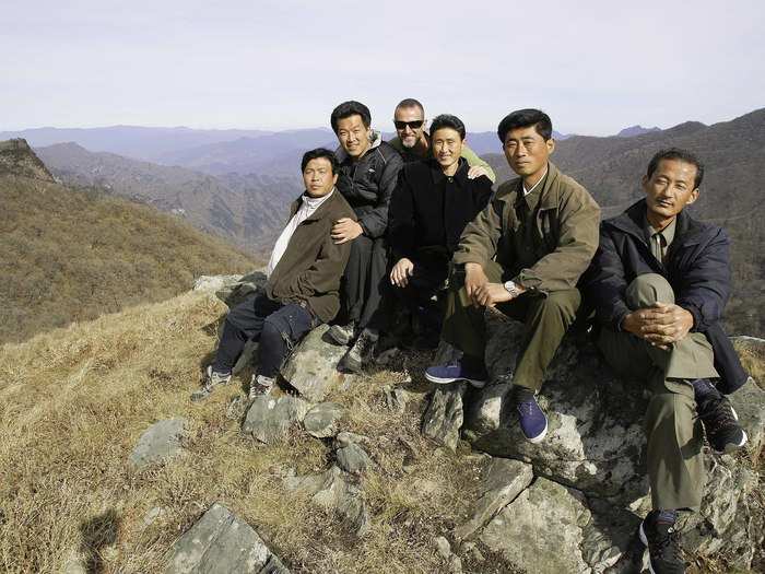 The main core of my team consisted of three members of the NZ- Korea Friendship society that helped me obtain permissions to go to these remote zones of the Baekdu Daegan Mountains.