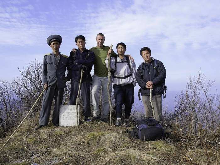 My team on the summit of Duryusan mountain. What was to be a one hour hike turned into an 8 hour ordeal.