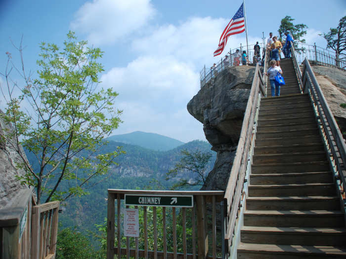 Charlotte –– Chimney Rock State Park