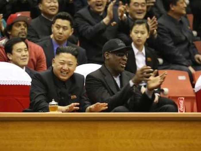 Jong-un lived out a childhood fantasy when former Chicago Bulls star Dennis Rodman visited.