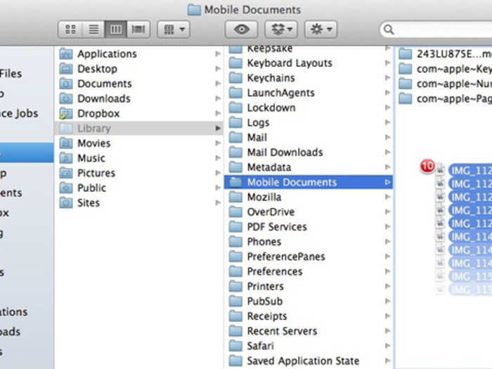 Make iCloud like Dropbox.