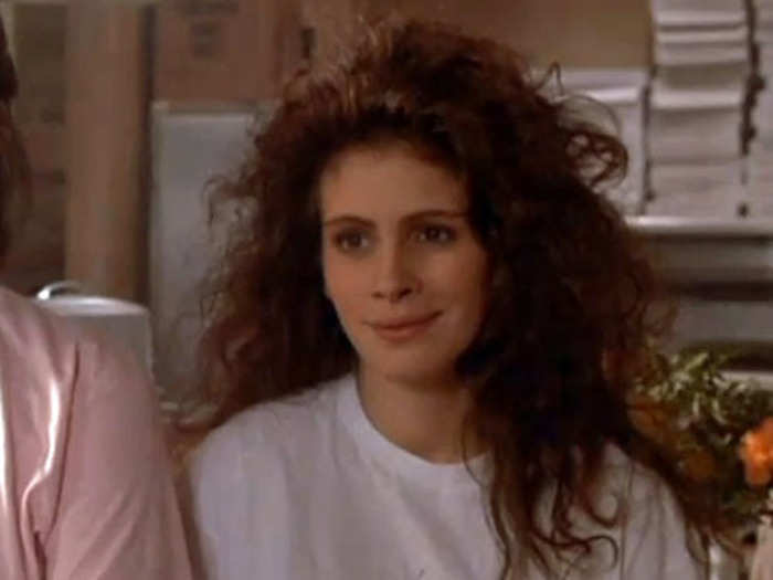 ... but her famous locks made her a household name in "Mystic Pizza" and later in "Pretty Woman."