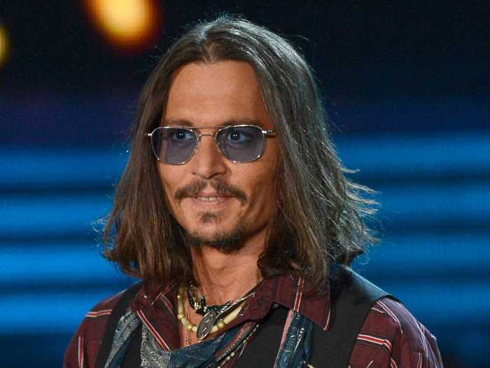 Johnny Depp may be the master of disguise now ...