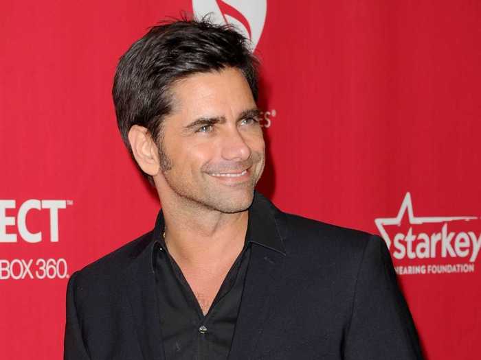 Before John Stamos returned to TV on "Glee" ...