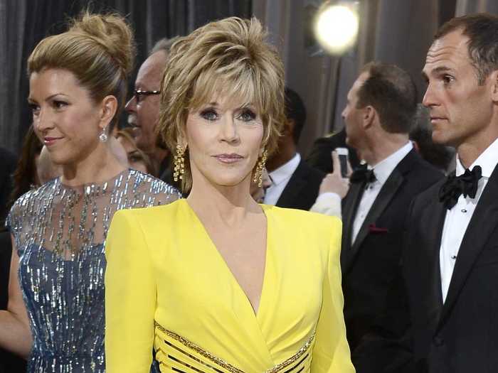 Jane Fonda was among the best dressed at this year