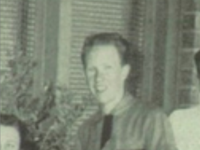 This grainy photograph is a glimpse into the early life of Senate Majority Leader Harry Reid, who was an avid boxer and attended Basic High School in Nevada.