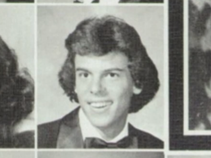 This is future Utah Governor Jon Huntsman at Highland High School in Salt Lake City. He dropped out to play keyboard in a band called The Wizards.