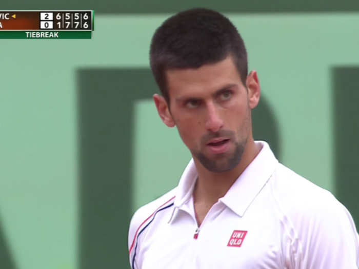 Novak Djokovic now