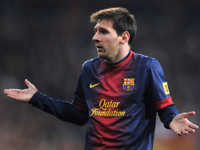 Lionel Messi now