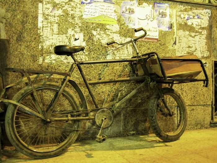 The bicycles that seem held together by gumption and need