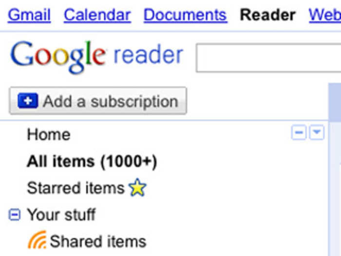 Google Reader