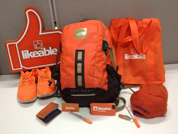 David Kerpen, CEO of Likeable Media, always packs orange items.