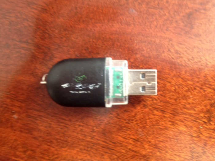 Newsweek Editor Dan Gross carries a thumb drive as a physical reminder of long-term projects.