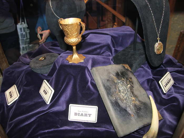 And horcruxes!  (The magic objects that contain the pieces of Voldemort