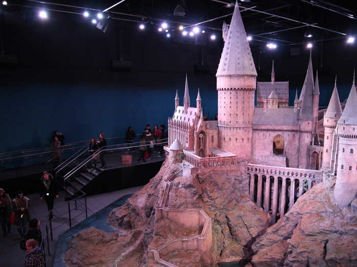 ... the complete shooting model of Hogwarts School Of Witchcraft And Wizardry.