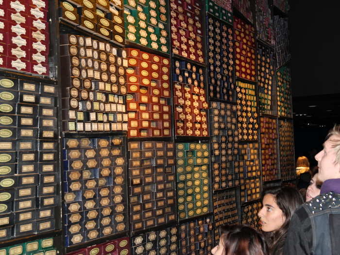 The tour ends in a wand room.