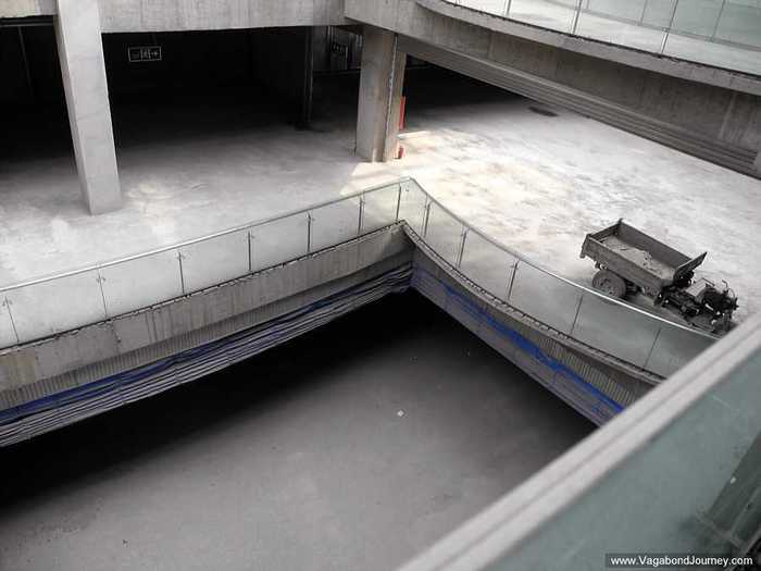 Wade is forced to admit that even a huge, empty, apparently abandoned mall like the Orient Center could soon be full of shoppers.