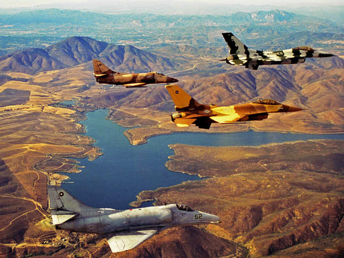 The MiG had serious advantages in that war, leading the Navy to develop the Top Gun school (pictured).