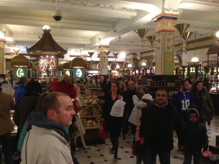 Harrods aficionados say that walking into Harrods