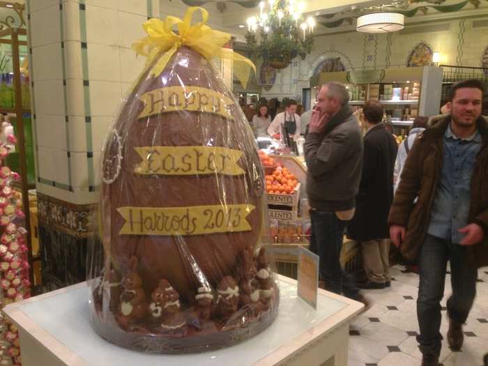 A truly giant Easter egg (three feet) called, quite directly, Giant Easter Egg.