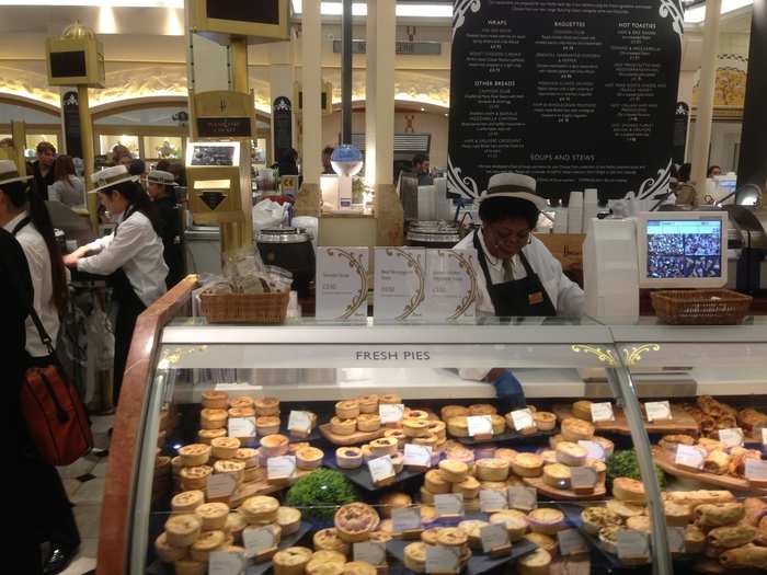 And pies. (English pies--meat pies--not the big fruit kind.)