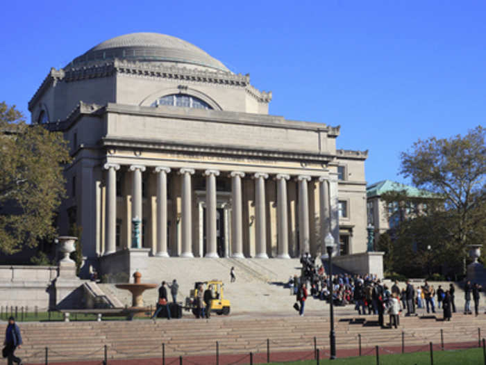 #8 Columbia University (Tie)