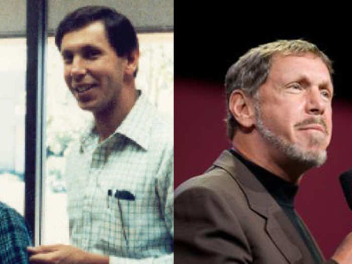 Larry Ellison, now: