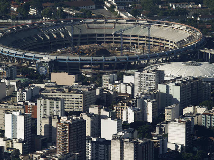 The legendary Maracana in Rio de Janeiro got the biggest face lift