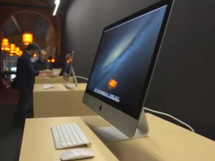 The thin iMac