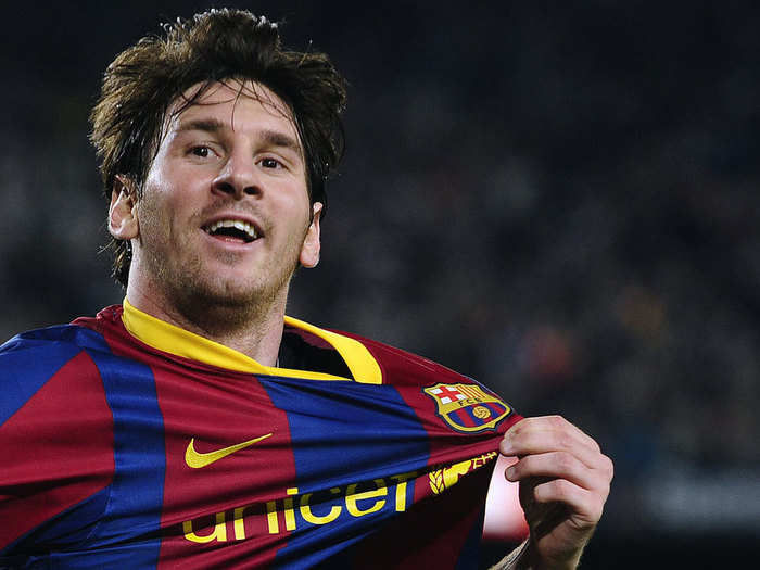 Messi made his official debut with FC Barcelona when he was just 17.