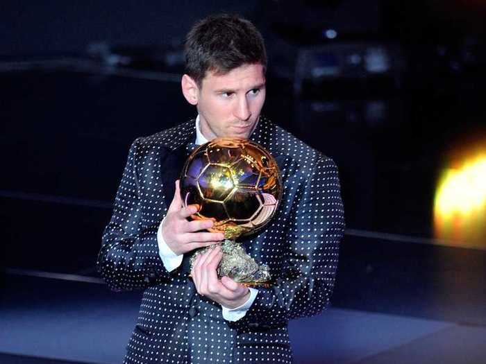 In January, he became the first player to ever wil the Ballon d