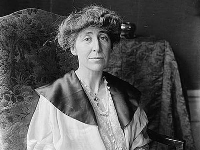 Jeannette Rankin became the first woman elected to the US House of Representatives in 1912.