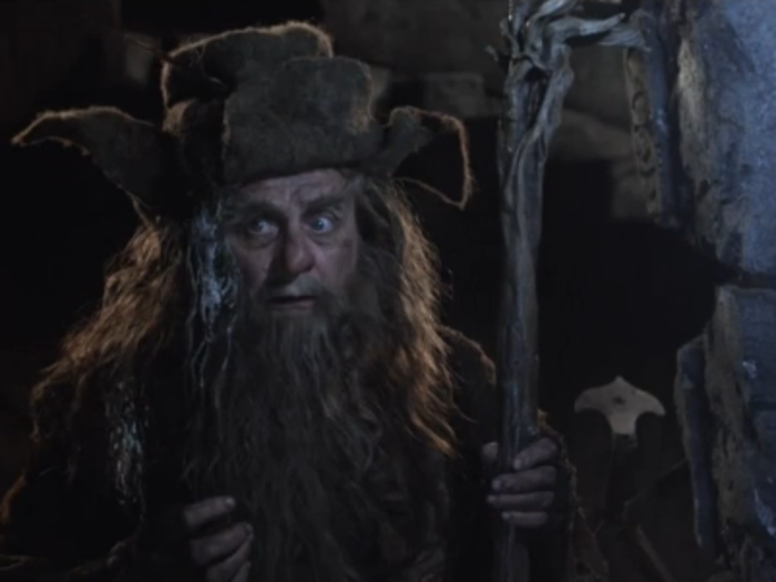 ... with Radagast in tow.