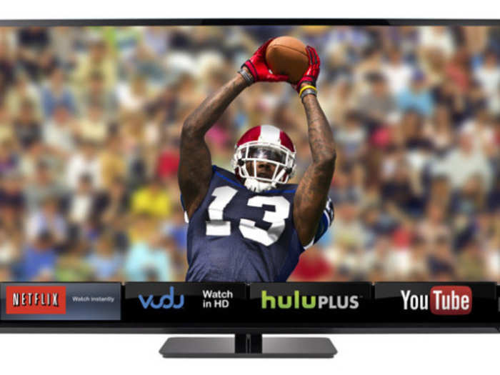 Vizio has the largest smart TV for the best value.