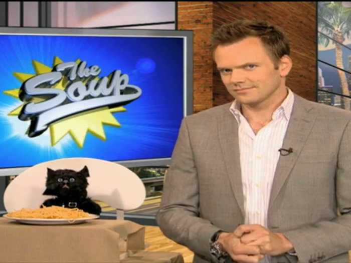 6. Joel McHale hosts a comedy show and is already in the NBC family.