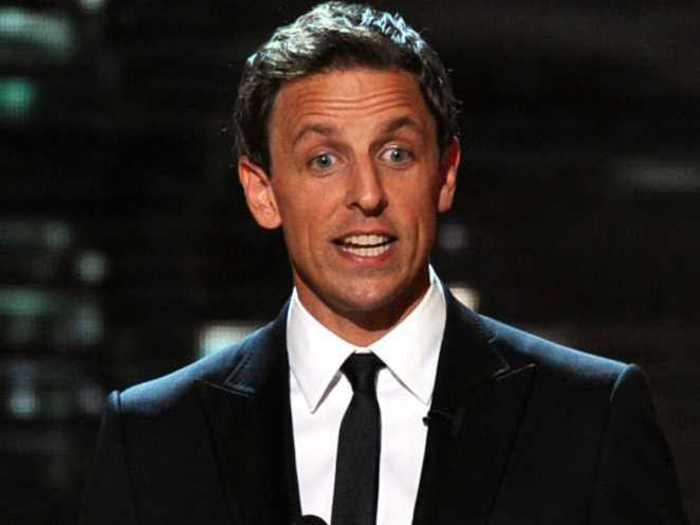 1. Seth Meyers is the head writer at "SNL" and Lorne Michaels