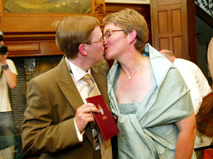 Belgium followed suit and passed gay marriage in 2003.