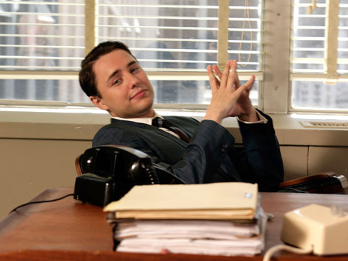 Vincent Kartheiser plays sneaky Pete Campbell on the AMC show.