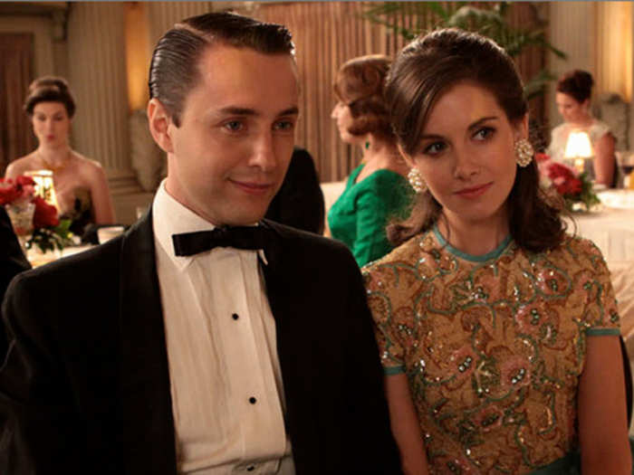 Alison Brie plays Pete Campbell